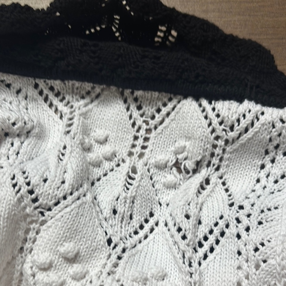 LOFT White Collared Sweater - Picture 8 of 10